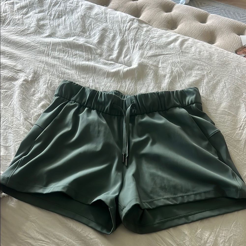 lululemon athletica Forest Green Athletic Shorts